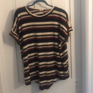 stripe blouse